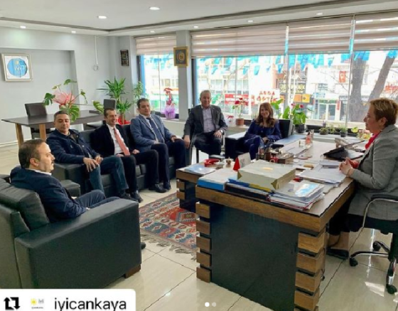 İYİ PARTİ CANKAYA İLÇE BAŞKANLIĞINA ZİYARET